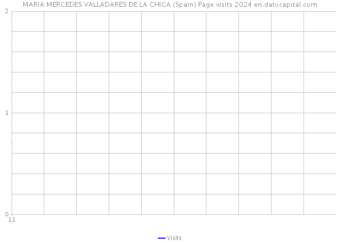 MARIA MERCEDES VALLADARES DE LA CHICA (Spain) Page visits 2024 