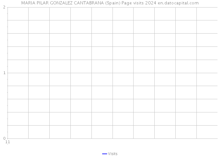 MARIA PILAR GONZALEZ CANTABRANA (Spain) Page visits 2024 