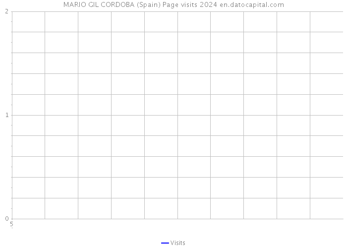 MARIO GIL CORDOBA (Spain) Page visits 2024 