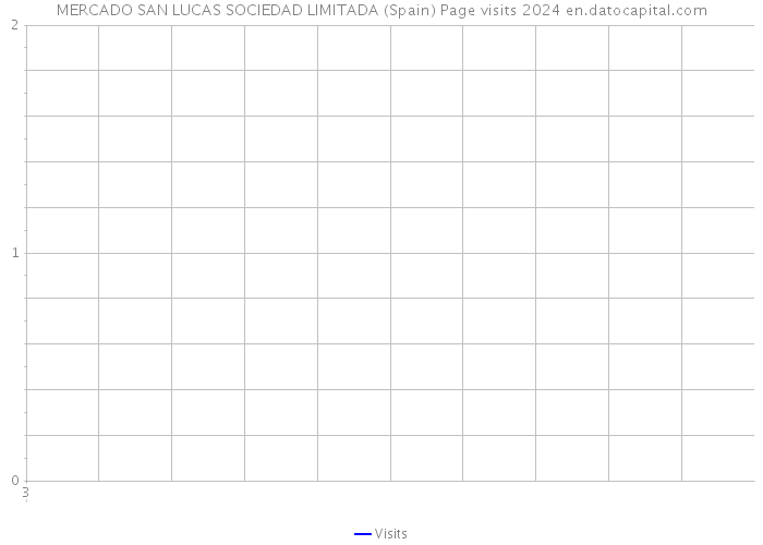 MERCADO SAN LUCAS SOCIEDAD LIMITADA (Spain) Page visits 2024 
