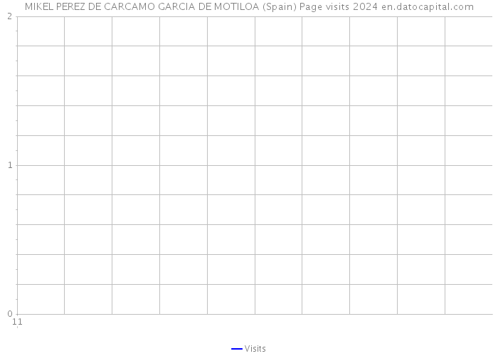 MIKEL PEREZ DE CARCAMO GARCIA DE MOTILOA (Spain) Page visits 2024 