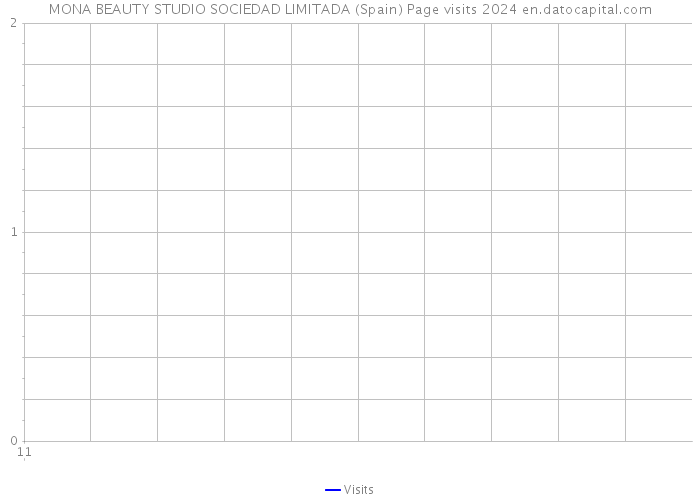 MONA BEAUTY STUDIO SOCIEDAD LIMITADA (Spain) Page visits 2024 