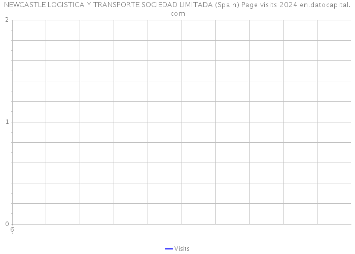 NEWCASTLE LOGISTICA Y TRANSPORTE SOCIEDAD LIMITADA (Spain) Page visits 2024 