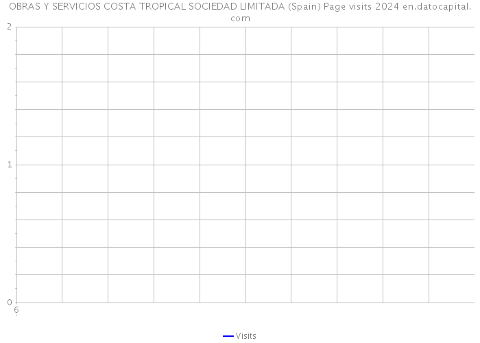 OBRAS Y SERVICIOS COSTA TROPICAL SOCIEDAD LIMITADA (Spain) Page visits 2024 