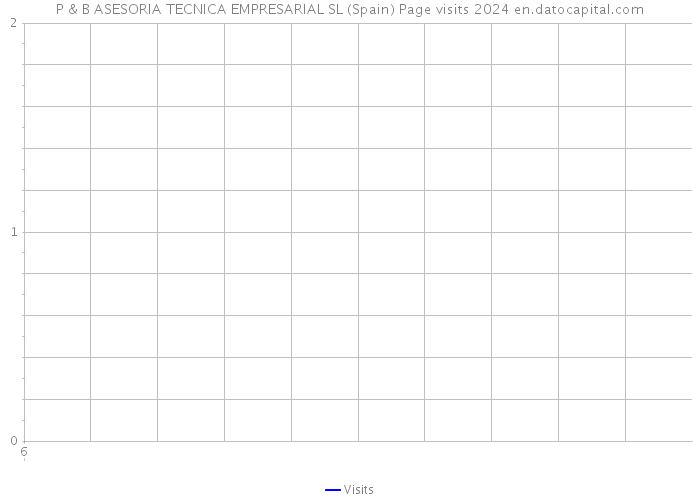 P & B ASESORIA TECNICA EMPRESARIAL SL (Spain) Page visits 2024 