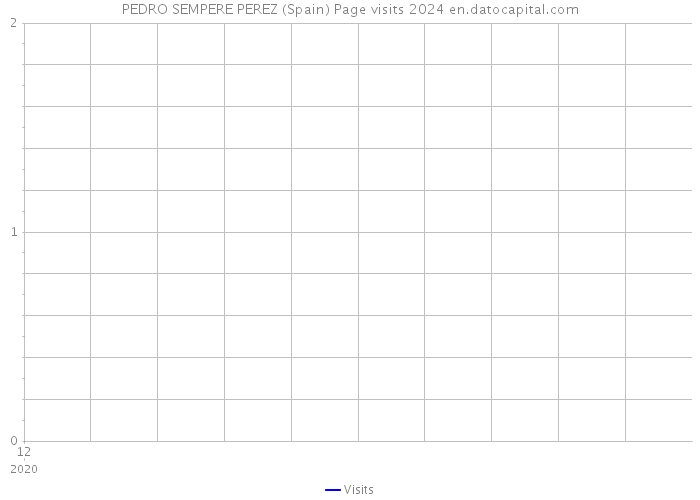 PEDRO SEMPERE PEREZ (Spain) Page visits 2024 