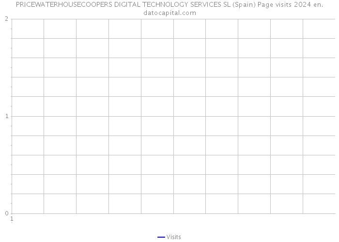 PRICEWATERHOUSECOOPERS DIGITAL TECHNOLOGY SERVICES SL (Spain) Page visits 2024 
