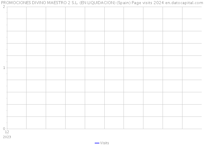 PROMOCIONES DIVINO MAESTRO 2 S.L. (EN LIQUIDACION) (Spain) Page visits 2024 