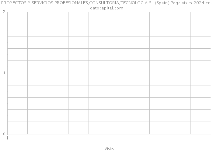 PROYECTOS Y SERVICIOS PROFESIONALES,CONSULTORIA,TECNOLOGIA SL (Spain) Page visits 2024 