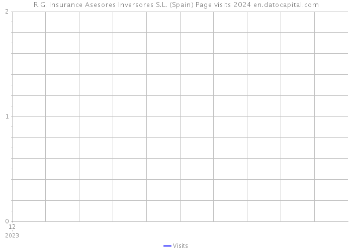 R.G. Insurance Asesores Inversores S.L. (Spain) Page visits 2024 