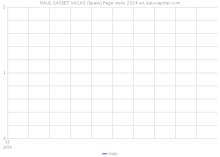 RAUL GASSET VACAS (Spain) Page visits 2024 