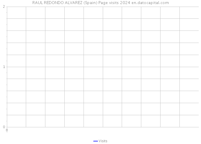 RAUL REDONDO ALVAREZ (Spain) Page visits 2024 