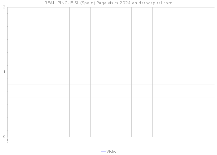 REAL-PINGUE SL (Spain) Page visits 2024 