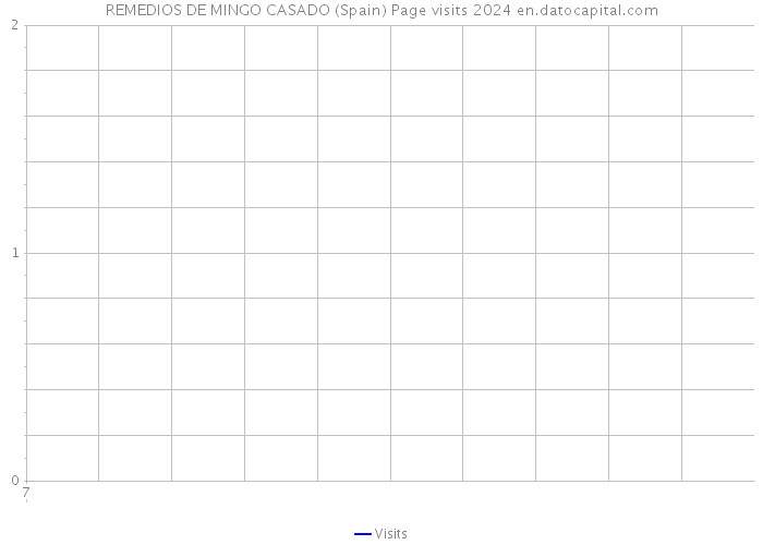 REMEDIOS DE MINGO CASADO (Spain) Page visits 2024 