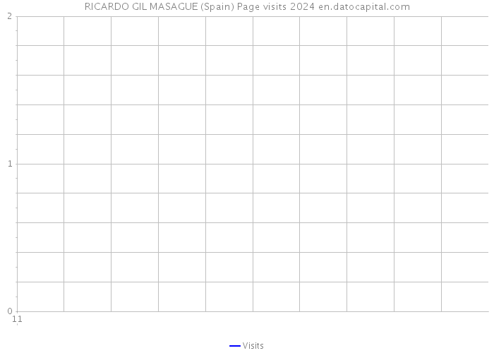 RICARDO GIL MASAGUE (Spain) Page visits 2024 