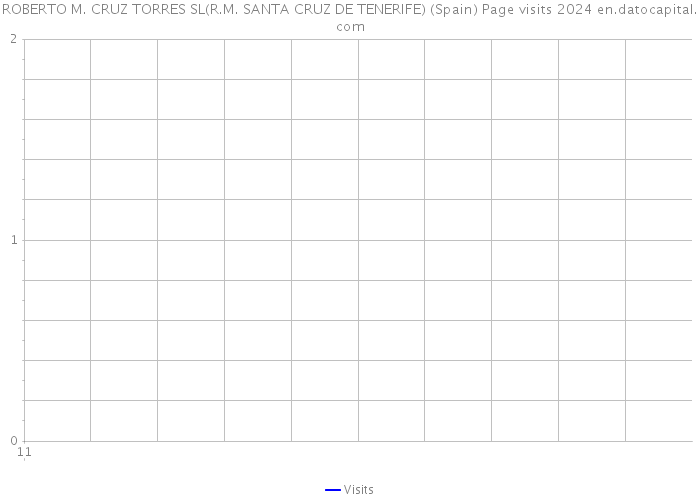 ROBERTO M. CRUZ TORRES SL(R.M. SANTA CRUZ DE TENERIFE) (Spain) Page visits 2024 