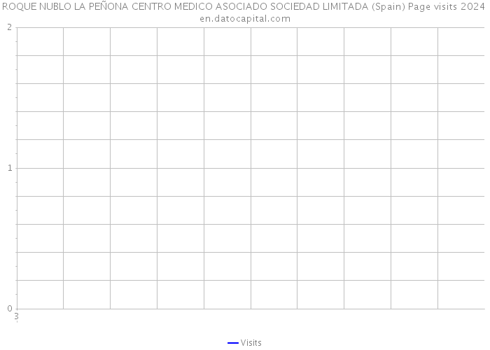 ROQUE NUBLO LA PEÑONA CENTRO MEDICO ASOCIADO SOCIEDAD LIMITADA (Spain) Page visits 2024 