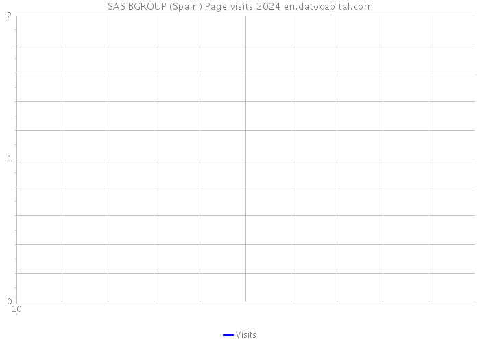 SAS BGROUP (Spain) Page visits 2024 