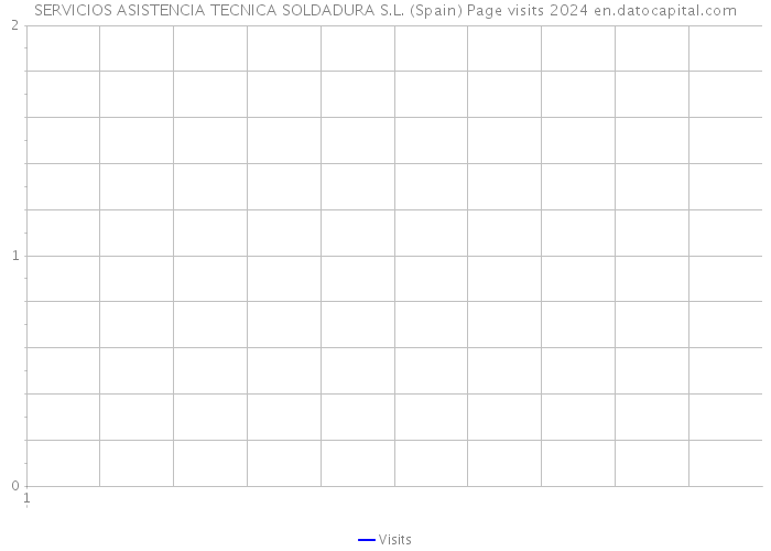 SERVICIOS ASISTENCIA TECNICA SOLDADURA S.L. (Spain) Page visits 2024 