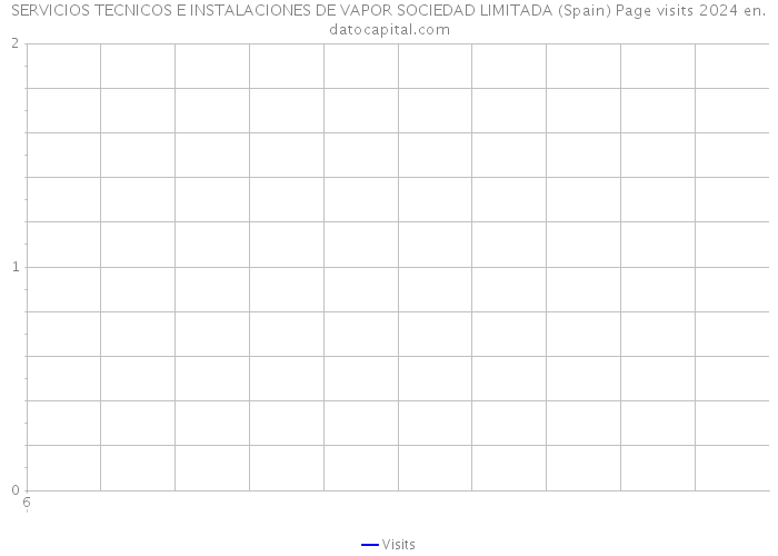 SERVICIOS TECNICOS E INSTALACIONES DE VAPOR SOCIEDAD LIMITADA (Spain) Page visits 2024 