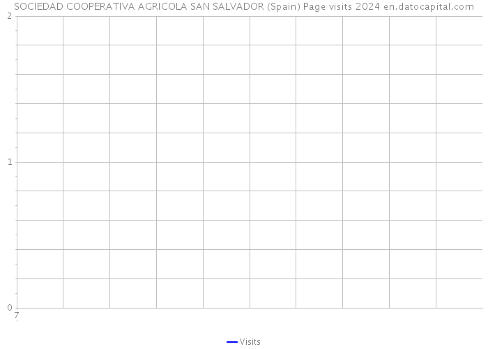 SOCIEDAD COOPERATIVA AGRICOLA SAN SALVADOR (Spain) Page visits 2024 