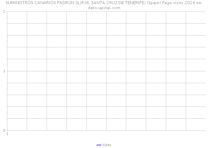 SUMINISTROS CANARIOS PADRON SL(R.M. SANTA CRUZ DE TENERIFE) (Spain) Page visits 2024 