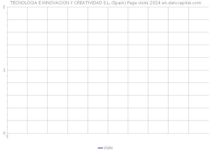 TECNOLOGIA E INNOVACION Y CREATIVIDAD S.L. (Spain) Page visits 2024 
