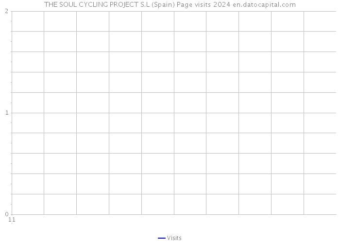 THE SOUL CYCLING PROJECT S.L (Spain) Page visits 2024 