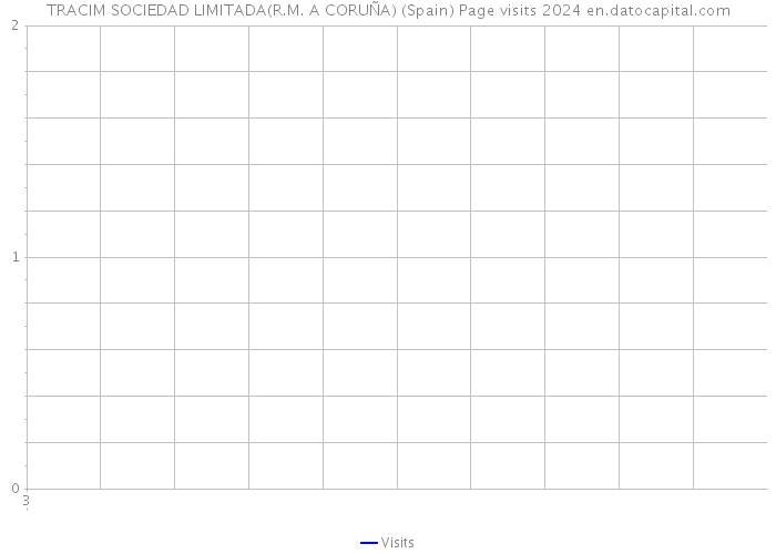 TRACIM SOCIEDAD LIMITADA(R.M. A CORUÑA) (Spain) Page visits 2024 