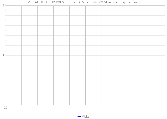 VERIAUDIT GRUP XXI S.L. (Spain) Page visits 2024 