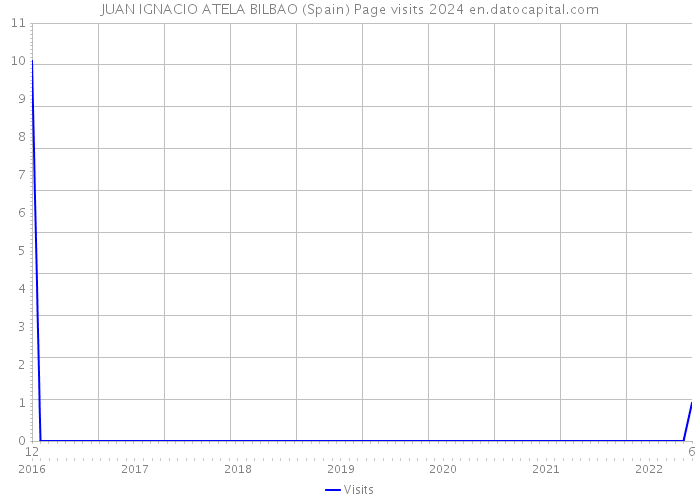 JUAN IGNACIO ATELA BILBAO (Spain) Page visits 2024 