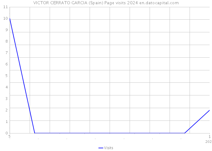 VICTOR CERRATO GARCIA (Spain) Page visits 2024 