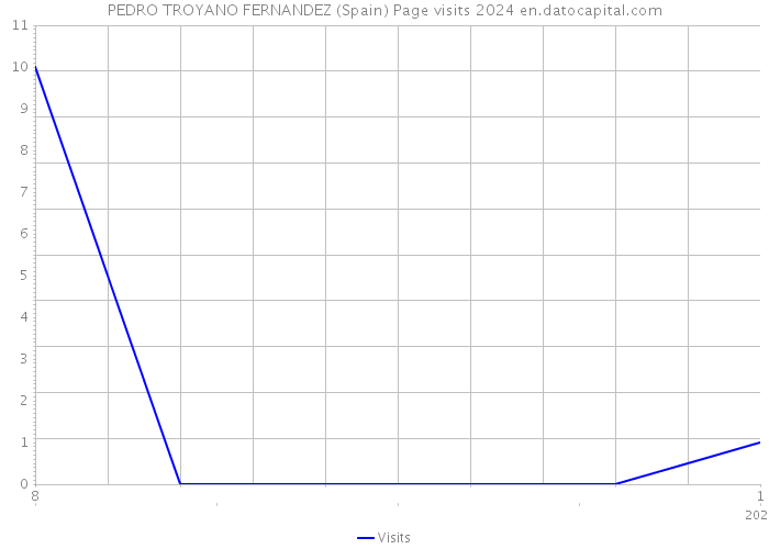 PEDRO TROYANO FERNANDEZ (Spain) Page visits 2024 