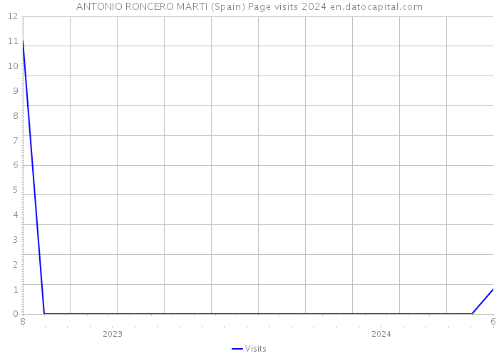 ANTONIO RONCERO MARTI (Spain) Page visits 2024 