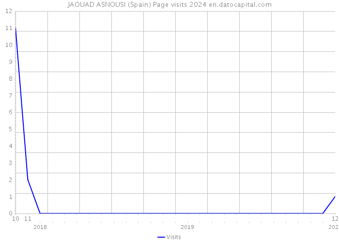 JAOUAD ASNOUSI (Spain) Page visits 2024 
