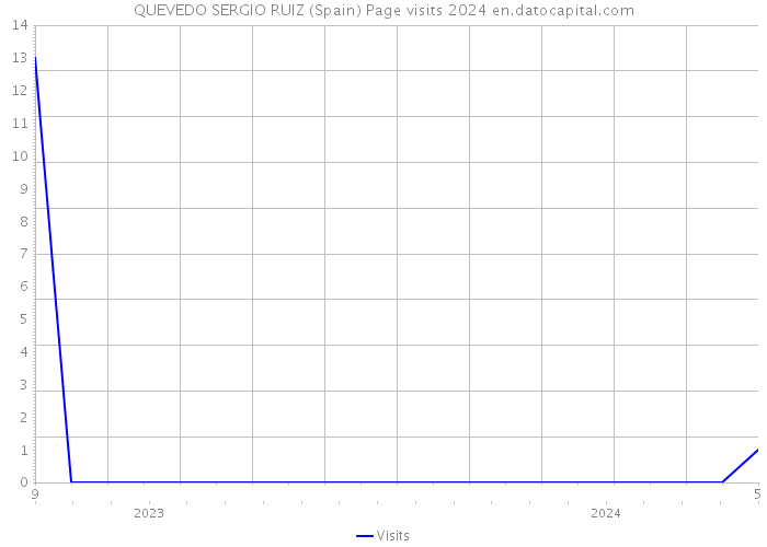 QUEVEDO SERGIO RUIZ (Spain) Page visits 2024 