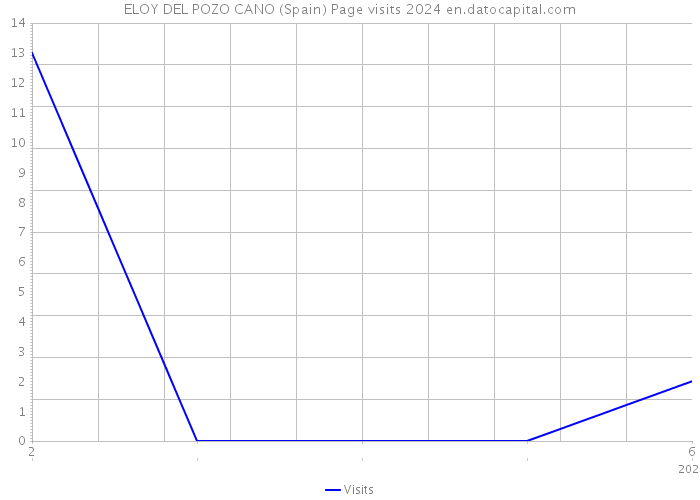 ELOY DEL POZO CANO (Spain) Page visits 2024 