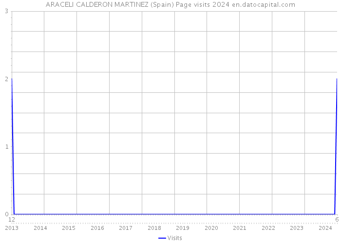 ARACELI CALDERON MARTINEZ (Spain) Page visits 2024 