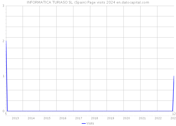 INFORMATICA TURIASO SL. (Spain) Page visits 2024 