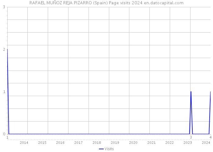 RAFAEL MUÑOZ REJA PIZARRO (Spain) Page visits 2024 