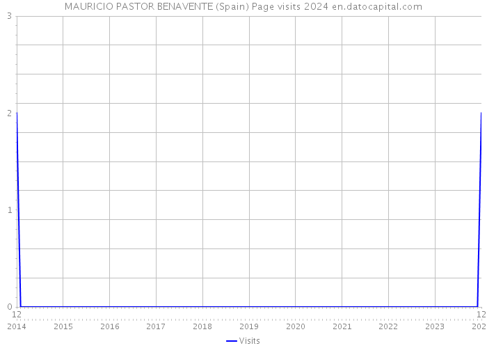 MAURICIO PASTOR BENAVENTE (Spain) Page visits 2024 
