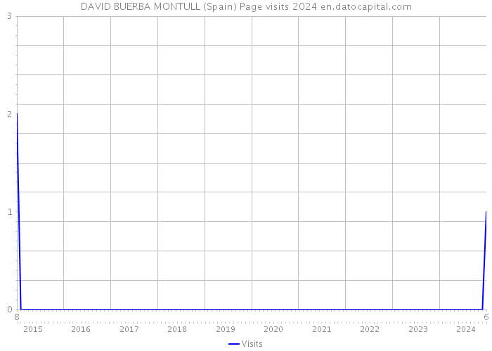 DAVID BUERBA MONTULL (Spain) Page visits 2024 