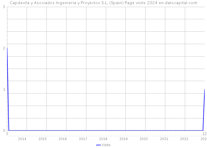 Capdevila y Asociados Ingenieria y Proyectos S.L. (Spain) Page visits 2024 