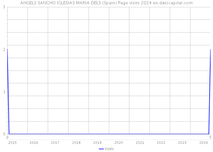 ANGELS SANCHO IGLESIAS MARIA DELS (Spain) Page visits 2024 