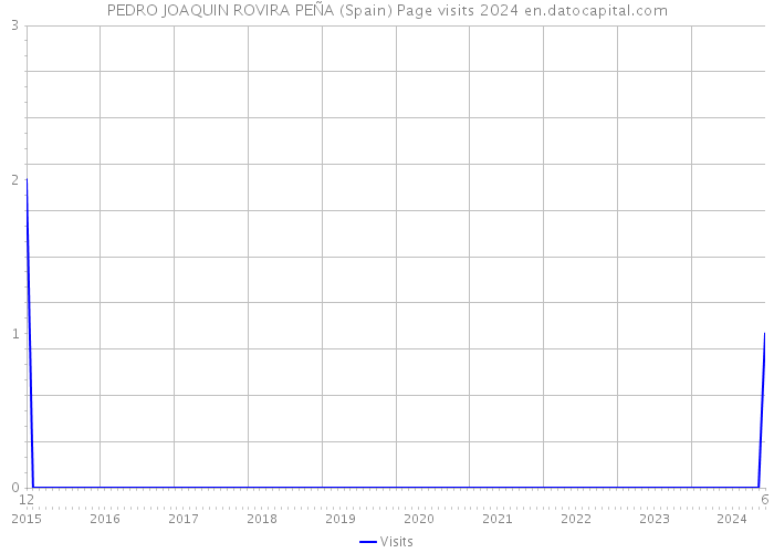 PEDRO JOAQUIN ROVIRA PEÑA (Spain) Page visits 2024 