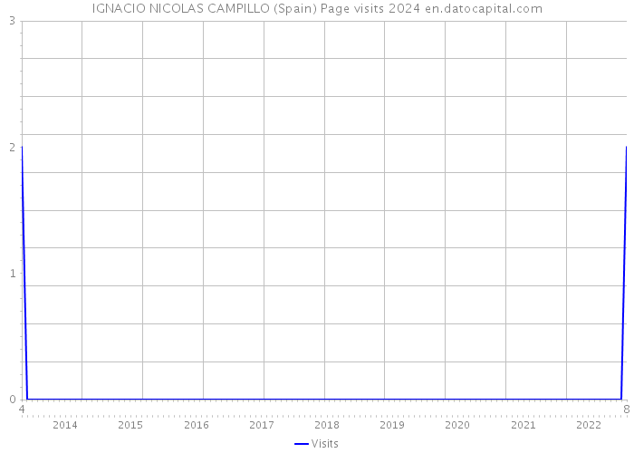 IGNACIO NICOLAS CAMPILLO (Spain) Page visits 2024 