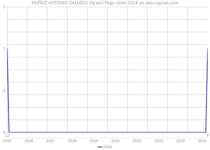 MUÑOZ ANTONIO GALLEGO (Spain) Page visits 2024 