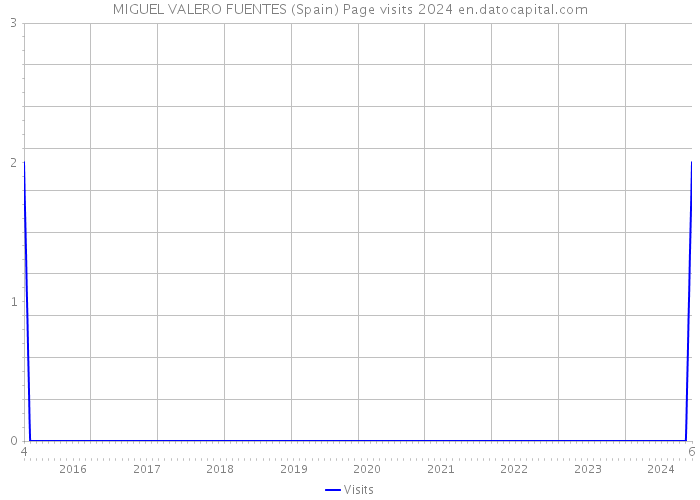 MIGUEL VALERO FUENTES (Spain) Page visits 2024 