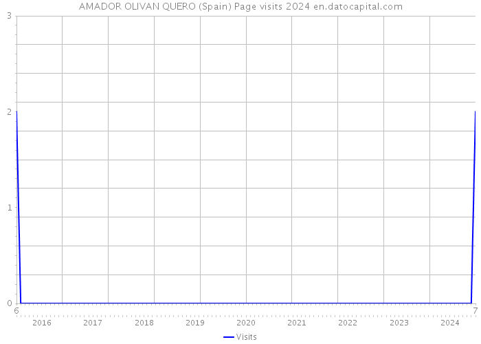 AMADOR OLIVAN QUERO (Spain) Page visits 2024 