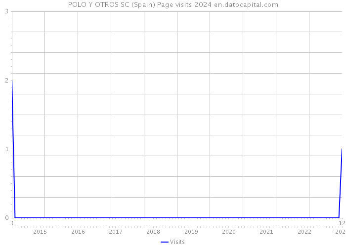 POLO Y OTROS SC (Spain) Page visits 2024 